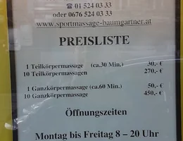 Massagefachinstitut Robert Baumgartner