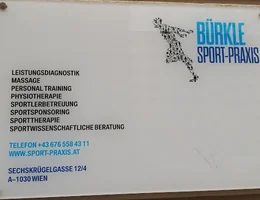 Physiotherapie, Massagen, Osteopathie - BÜRKLE Sport-Praxis